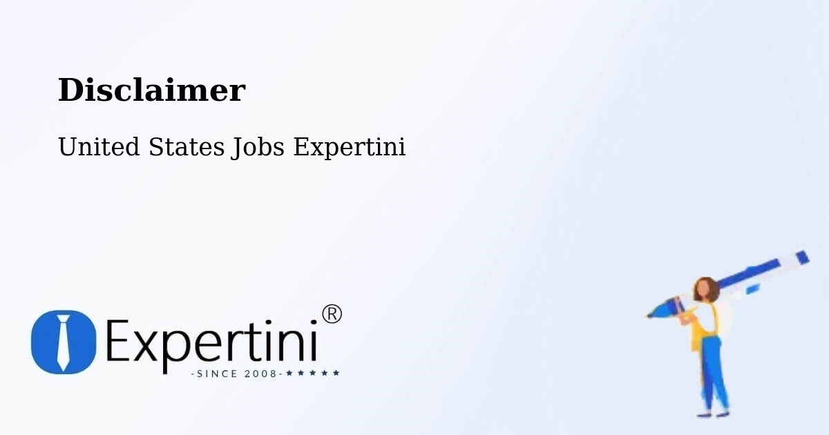 Disclaimer – Severna Park - United States Jobs Expertini